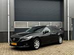 Mazda 6 Sportbreak 2.0 TS+ Lease Pack bj.2012 Navi|Pdc|Trekh, Auto's, Zwart, Onderhoudsboekje, Start-stop-systeem, Break