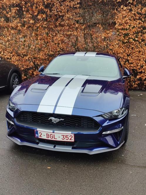 Mustang 2019 ecoboost 2,3 L full option , verlaagd, 4 dubbel, Auto's, Ford USA, Particulier, Mustang, ABS, Achteruitrijcamera