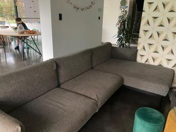 Zetel L vorm (grijs, 295cm) beschikbaar voor biedingen