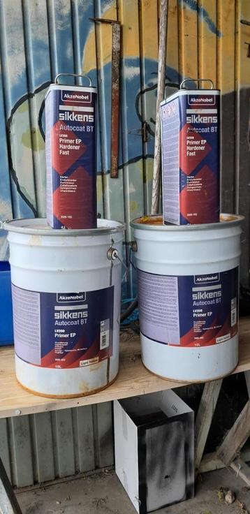 autocoat industie lak autolak primer   20 liter + harder  beschikbaar voor biedingen
