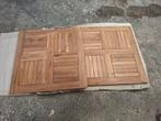 2 Tafelblad massief teakhout, Huis en Inrichting, 50 tot 100 cm, Nieuw, 50 tot 100 cm, Tafelblad