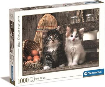 puzzel schattige kittens 1000 stukjes GRATIS LEVERING beschikbaar voor biedingen
