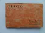 foto album met 4 fotos, plaats voor 8 stuks, Maison Potet, Verzenden, Voor 1940, Gebruikt, Foto