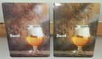Duvel Moortgat - 2 x Reclamebord - Metaal, Ophalen of Verzenden, Gebruikt, Reclamebord