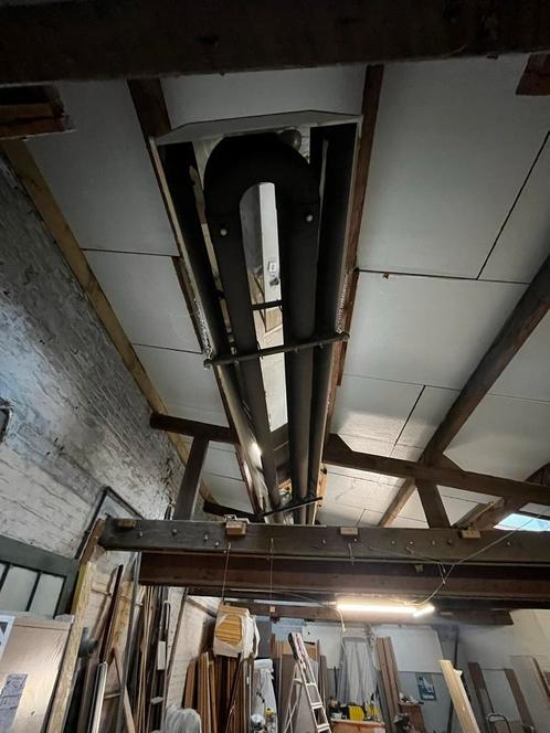 TERMICO ECOGAS type EG 42 straalkachel werkplaats, Doe-het-zelf en Bouw, Verwarming en Radiatoren, Gebruikt, Radiator, Ophalen