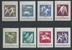Yougoslavie Jeux Olympiques Rome 1960 Neufs** 810-817, Ophalen of Verzenden, Sport, Postfris