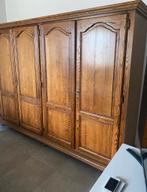 Kledingkast eik 250cm op 185cm, Huis en Inrichting, Slaapkamer | Complete slaapkamers, Ophalen, Gebruikt, Klassiek