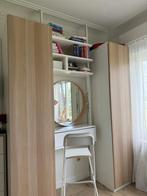 IKEA PAX Kast + Bureau + Spiegel, Huis en Inrichting, Kasten | Kleerkasten, Ophalen, 200 cm of meer, Met hangruimte, 50 tot 100 cm