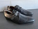 Van Bommel herenschoenen maat 9.5 / 43.5 als nieuw, Enlèvement ou Envoi, Comme neuf, Chaussures à boucles, Noir