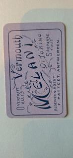 Speelkaart Antwerpen  – Melani Vermouth_27, Ophalen of Verzenden, Gebruikt, Speelkaart(en)