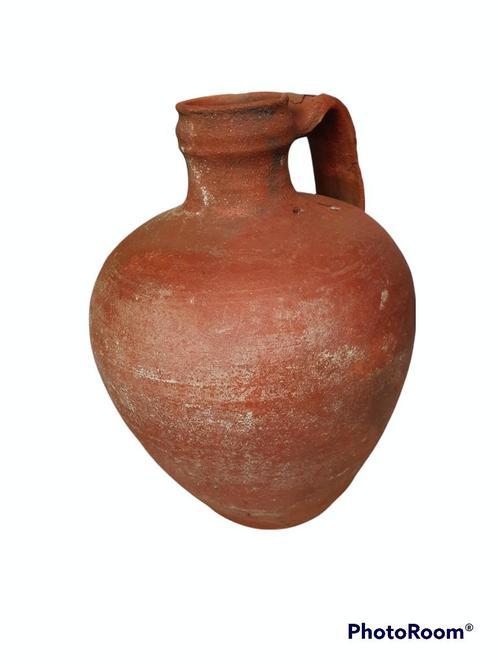 Oude aardewerk olijfkruik 40cm, Antiquités & Art, Antiquités | Céramique & Poterie, Enlèvement ou Envoi