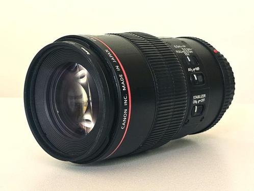 Canon EF 100 mm f/2.8 L IS USM-macrolens, Audio, Tv en Foto, Foto | Lenzen en Objectieven, Gebruikt, Macrolens, Ophalen