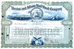 Boston and Albany Railroad Company 1943, Ophalen of Verzenden, 1920 tot 1950, Certificaat van aandeel