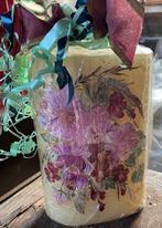 Handgemaakte beschilderde kaars, Overige materialen, Overige kleuren, Nieuw, Ophalen of Verzenden