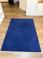 Tapis bleu marine, 100 à 150 cm, Comme neuf, Enlèvement, 50 à 100 cm