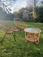 Très bel ensemble de meubles de jardin vintage. Rotin Osier, Tuin en Terras, Ophalen, Zo goed als nieuw, Rotan