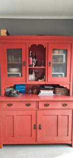 Boeren kast vitrinekast oud retro vintage, Enlèvement