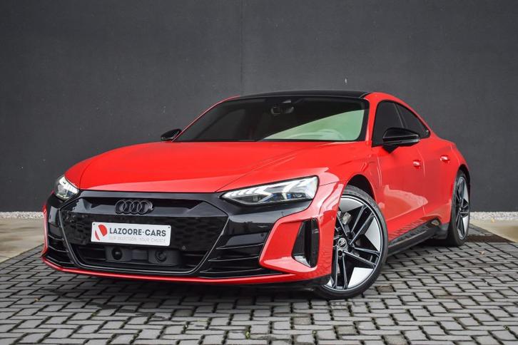Audi e-tron GT RS quattro - Panodak - B&O - 360camera, Auto's, Audi, Bedrijf, Te koop, e-tron GT, 360° camera, 4x4, ABS, Achteruitrijcamera