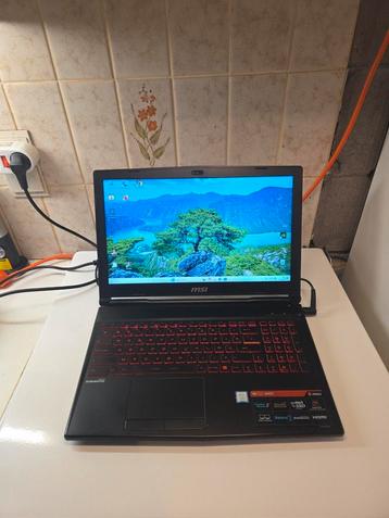 Msi / 17inch/ intel i7 / 16GB ram / nvidia 1050ti/ windows11 beschikbaar voor biedingen