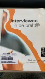 D. van der Lugt - Interviewen in de praktijk, Ophalen of Verzenden, Zo goed als nieuw, D. van der Lugt