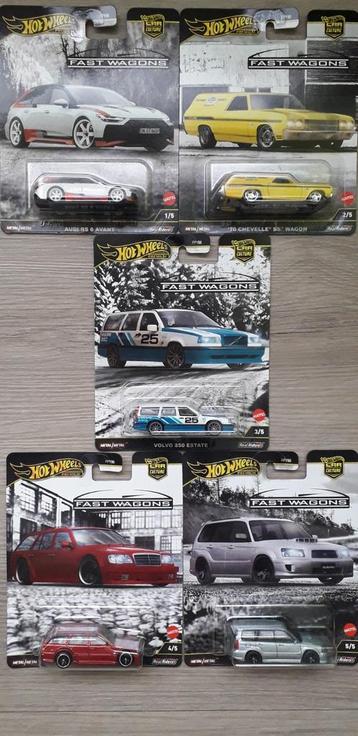 Hot Wheels Premium FAST WAGONS, Ophalen of Verzenden, Nieuw, Auto