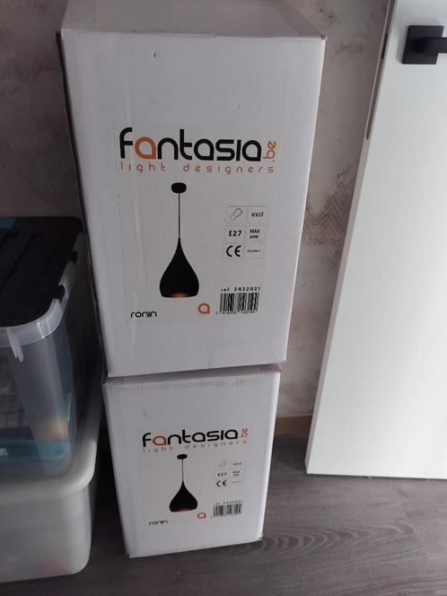 2 hanglampen FANTASIA RONIN, Huis en Inrichting, Lampen | Hanglampen, Nieuw, Ophalen of Verzenden