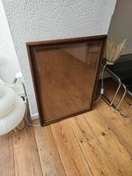 Grote vintage kader in massieve eik 77 op 56 cm, Huis en Inrichting, Woonaccessoires | Lijsten, Ophalen, Gebruikt
