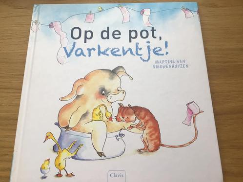 Martine van Nieuwenhuyzen - Op de pot, varkentje, Boeken, Prentenboeken en Plaatjesalbums, Gelezen, Prentenboek, Ophalen of Verzenden