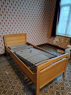 Bed met Ergo + Lattenbodem, 90 cm, 210 cm, Enlèvement, Réglable