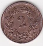 Suisse 2 raps 1912, Timbres & Monnaies, Monnaies | Europe | Monnaies non-euro, Enlèvement ou Envoi, Monnaie en vrac