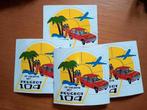 PEUGEOT 104-STICKER, Ophalen of Verzenden, Zo goed als nieuw
