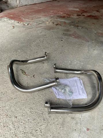 Royal Enfield 650 : Barres de protection moteur, Enlèvement