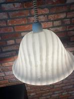 Vintage glazen Peill Putzler hanglamp zebra glas, Ophalen, Zo goed als nieuw, Glas