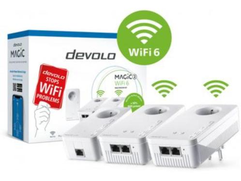 Powerline Devolo Magic 2 WiFi 6 - Multiroom kit, Computers en Software, Powerlines, Zo goed als nieuw, Ophalen of Verzenden