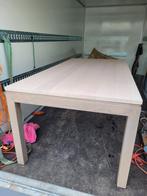 grande table bois salle à manger, Comme neuf, Rectangulaire, 50 à 100 cm, Enlèvement