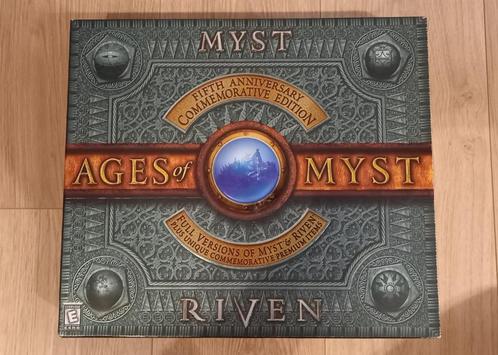 Ages of Myst - 5th Anniversary Edition (Myst + Riven), Consoles de jeu & Jeux vidéo, Jeux | PC, Comme neuf, Aventure et Action