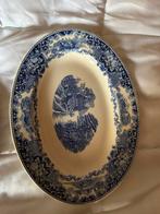 Vintage serveerschaal blauw-wit – Castillo, Ophalen