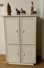 Barkast Wit, Ophalen, Gebruikt, 100 tot 150 cm, Modern