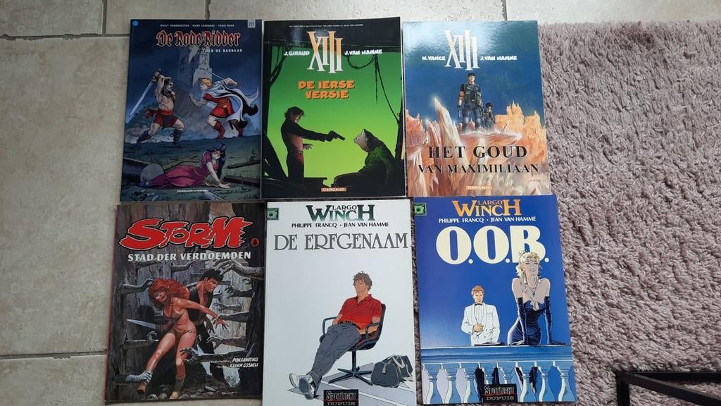 Strips aan 3 euro per stuk., Boeken, Stripverhalen, Zo goed als nieuw, Meerdere stripboeken, Ophalen of Verzenden