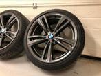 19inch Originele BMW Style 442M Breedset Velgen A merk bande, Auto-onderdelen, 19 inch, Gebruikt, Banden en Velgen, Personenwagen