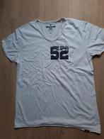 Haze&Finn T-shirt met V-hals wit maat M, Taille 48/50 (M), Porté, Enlèvement ou Envoi, Blanc