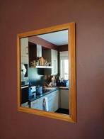50 x 38 grenen spiegel, Huis en Inrichting, Woonaccessoires | Spiegels, Minder dan 50 cm, Ophalen of Verzenden, Zo goed als nieuw
