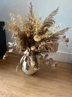 Boeket met gedroogde bloemen, Ophalen
