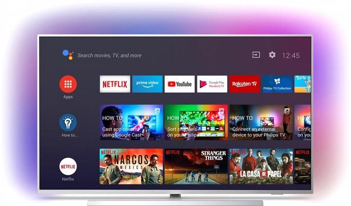 Téléviseur 4K UHD Philips AVEC AMBILIGHT 50 pouces, TV, Hi-fi & Vidéo, Télévisions, Comme neuf, LED, 100 cm ou plus, 4k (UHD)