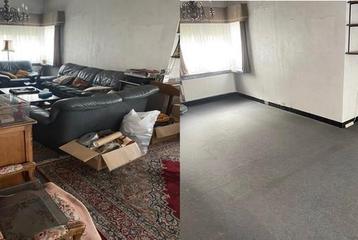 Leegruimen woning beschikbaar voor biedingen
