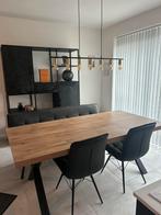 Tafel + stoelen en zitbank te koop, Ophalen, Zo goed als nieuw