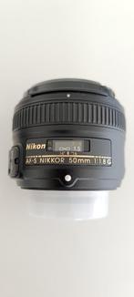 NIkon / Nikkor AF-S 50mm 1.8G (nieuwstaat), Ophalen of Verzenden, Zo goed als nieuw