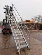 Gegalvaniseerde steektrap bordestrap wenteltrap trap trappen, Doe-het-zelf en Bouw, Ladders en Trappen, Ophalen of Verzenden, Zo goed als nieuw