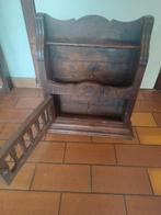 Ancien porte journaux bois  . Lourd . Vintage, Enlèvement