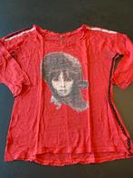 Custo Barcelona rood truitje met 3/4 mouwen. Maat S., Custo Barcelona, Ophalen of Verzenden, Maat 36 (S), Gedragen